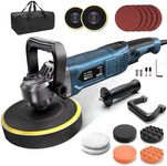 OFISPEED Buffer Polisher, 6 Inch/7 Inch 1600W Rotary Car Buffer Polisher Waxer, 7 Variable Speed 1000-3500 RPM, Detachable Handle for Waxing, Polishing & Scratch Removal