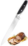 Taylors Eye Witness Sabatier Professional Long Carving Knife - 8in/20cm Full Tang Blade Forged from High Chrome Taper Ground Stainless Steel, Twin Rivet Comfort Handle. Sharper for Longer