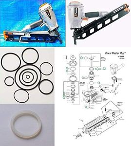 O-Ring Rebuild Kit for Paslode Framing Nailer F350-S with 402011 Cylinder Seal