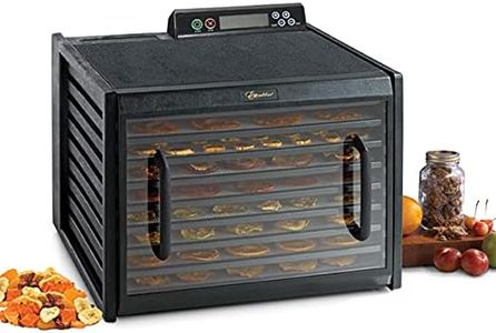 Excalibur 3948CDB Electric Food Dehydrator Machine with 48-Hour Timer, Automatic Shut Off and Temperature Control, 600 W, 9 Trays, Black