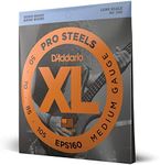 D'Addario EPS160 ProSteels Bass Guitar Strings, Medium, 50-105, Long Scale