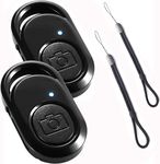 2PCS Bluetooth Remote Control for Photo, Selfies Camera Shutter with Bluetooth for Phone, Camera Remote for OS/Android, Bluetooth Selfie Remote Control Camera Shutter with Wrist Strap