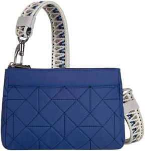 Travelon Anti-Theft Boho Clutch Crossbody, Lush Blue, 8.75" x 7" x 2"