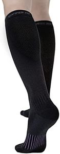 Copper Fit Energy Plus Unisex Easy-On/Easy-Off Moisturizing Knee High Compression Socks
