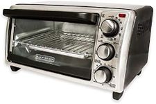 BLACK+DECKER 4-Slice Toaster Oven, 