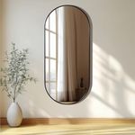 Navaris Full Length Arch Mirror, Bl