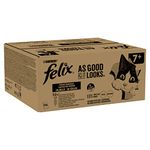 Felix As Good As It Looks 7+ Mixed Cat Food 120x100g