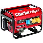 Clarke PG3800ADV EURO5 3KVA DUAL VOLTAGE 230/110V PETROL GENERATOR