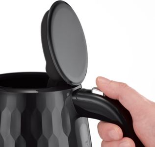 Russell Hobbs Honeycomb 1.7L Electric Kettle – Fast Boil, Black