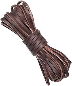 LULJY - Cordon en cuir pour bracelet, collier, perles, bijoux, bricolage - Artisanat