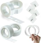 Millennium 10 Pcs Balloon Arch Tape Kit with 2x5 m Balloon Arch Strips, 200 Glue Dots, 4 Self-Adhesive Hooks & 2x10 ft Fishing Wire for Wedding Anniversary and Birthday Party Decorations