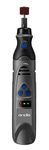 Andis 65955 Professional 6-Speed Cord/Cordless Animal Nail Grinder with Rechargeable Lithium-Ion Battery, 8 Attachment Pieces, Black