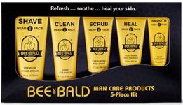 Bee Bald 5 Piece Daily Skin Care Regimen Kit