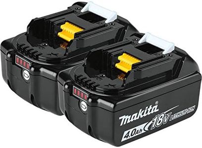 Makita BL1840B-2 18V LXT Lithium-Ion 4.0Ah Battery Twin Pack, Black