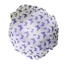 VEGA Premium Shower Cap for Women, Set of 2 | Waterproof Reusable Bath Cap for Hair Protection | Stylish Lightweight Shower Hat for Long Hair, Spa & Salon | Elastic Bathing Cap (SC-02)