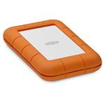 LaCie Rugged Secure 2TB External Hard Drive Portable HDD – USB-C USB 3.0 Drop Shock Dust Rain Resistant Computer Desktop Workstation Laptop Hardware Encryption, 1 Month Adobe CC (STFR2000403)