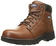 Skechers for Work 77009 Workshire Relaxed Fit Work Steel Toe Boot Brown