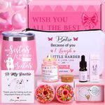 Birthday Gifts for Women Best Friend, Best Friend Bestie Gifts for Women, Friendship Pamper Hamper Relaxation Gifts Ladies Set Care Package Box, Female Christmas Xmas Presents for Friends BFF Sister