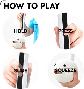 Otamatone Deluxe Synthesizer – Black Electronic Musical Instrument