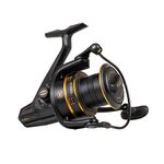 PENN Rival Longcast Gold, Fishing Reel, Spinning Reels, Sea Fishing, Lightweight Long Distance Casting Reel for Sea, Saltwater, Surf, Rock and Beach Fishing, Unisex, Black Gold, 8000