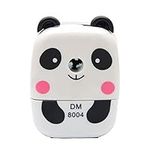 Manual Pencil Sharpener, Cute School Stationary Kids Pencil Sharpener Hand Crank Manual Desktop Sharpener for Office Classroom- Panda