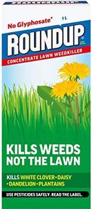 Roundup FOR LAWNS CONCENTRATE - 1 Litre, Coverage 500 m² (Glyphsate Free Weed killer)