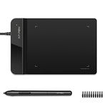 XP-PEN StarG430S Graphics Drawing Tablet Signature Tablet Pen Tablet 4x3 Size, 8192 Levels of Pressure Sensitivity, Battery Free Stylus and 20 Replacement Nibs (Black)