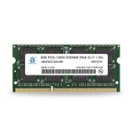 Adamanta 8GB (1x8GB) Laptop Memory Upgrade Compatible with Dell Alienware, Inspiron, Latitude, Optiplex, Precision, Vostro DDR3L 1600Mhz PC3L-12800 SODIMM 2Rx8 CL11 1.35v Notebook RAM