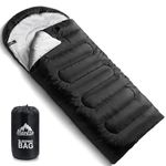 MEREZA Sleeping Bags XL for Mens Large Wide Sleeping Bag for Camping Big and Tall Sleeping Bags for Women Adults Warm with Compression Sack Cold Weather & Warm