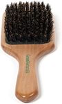 GranNaturals Boar Bristle Hair Brush for Women and Men - Natural Wooden Large Flat Square Paddle Hairbrush - For Thick, Fine, Thin, Wavy, Straight, Long, or Short Hair