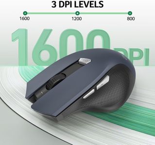 Acer Wireless Mouse – Adjustable 3 DPI, Ergonomic Design