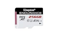 Kingston High Endurance 256GB microSD Card | 95/45 MB/s Read & Write | Built for Write Intensive Applications | UHS-I U1 Speed Class 10 A1 | SDCE/256GB