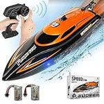 RANFLY RC Boat with 2 Rechargeable 