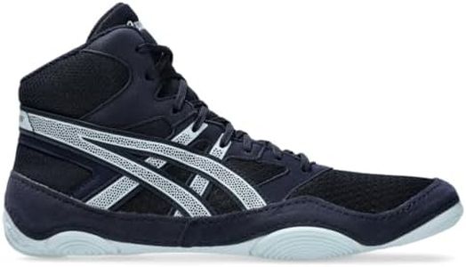 ASICS Men's Snapdown 4 Wrestling Shoes, Midnight/Cool Grey, 10.5