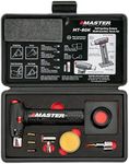 Master Appliance MT-80K Butane Micro Torch Kit [Butane Torch, Flameless Heat Tool, Soldering Iron & Hot Knife] Hand Held, Refillable with Butane Fuel, Adjustable Flame, Case with Attachments