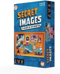 Secret Images - Juegos de Mesa de Deducción y Misterio - Diversión con Amigos y Familia - Juego de Imágenes y Secretos - Creatividad e Ingenio - Regalo Original para Hombres y Mujeres