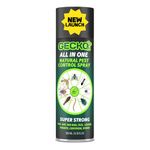 Gecko All-in-One Insect & Rodent Repellent Spray | Effective Against Rats, Cockroaches, Lizards, Ants, Termites, Bed Bugs, Spiders, Flies, Centipedes & Mice | Child Safe | Easy-to-Use Formula | 200ml