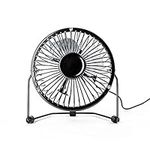 Status USB Desk Fan | 4 Inch Portable Mini Fan | Single Speed Small Fan | Black | SUSBBLKWFAN1PKB4_OOP