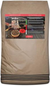 Blue Ridge Fish Food [50lb], Color Rich Formula 3/16" Floating Pellet, Koi and Goldfish