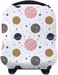 Yoofoss Nursing Cover Breastfeeding Scarf - Baby Car Seat Covers, Infant Stroller Cover, Carseat Canopy for Girls and Boys