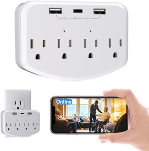 MINICATCHER Wireless Hidden Cameras 1080HD Mini Small Spy Security Wall Outlet WiFi Camera Indoor Camera for Home Security【Upgraded】