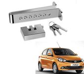 Kozdiko Car Stainless Steel Pedal Lock Rod or for Brake Clutch Throttle Adjustable Anti Theft Security Lock System