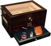 EWT High Gloss Cigar Humidors (120CT+Drawer)