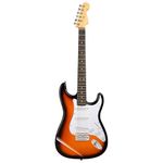 BLUEBERRY R-701, Full Size Rosewood Fret board Electric Guitar, 6 Strings Right Handed Beginner with Bag, Strap, One Set of Strings and 2 Picks (Sunburst)