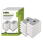 E-HAO 10 pack Vacuum bags compatible for iRobot Roomba i&j&s Series Clean Base Automatic Dirt Disposal, Replacement bags for iRobot Roomba j6+j7+j8+i7+i1+i2+i3+i4+i6+i8+s9+ Models