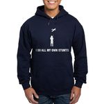 CafePress RC Airplane Hoodie (Dark) Men's Dark Hooded Sweatshirt Hoodie Navy