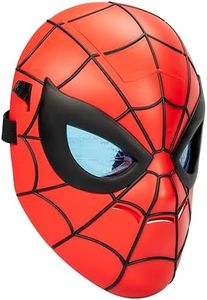 Marvel Spider-Man Glow FX Mask, Light-Up Super Hero Toys, Kids Halloween Costume, Ages 5+