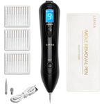 Skin Tags Removal Pen Mole Removal Pen, 9 Strengths, FDA Approved Electric Removal Pen for Moles, Warts, Tattoos and Age Spots on Face, Hands and Body (Black)