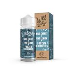 WILD ROOTS 100ml Vape Juice | 70/30 Short Fill | Vape E Liquid for All E Cigarettes | Premium Flavours | Wild Cherry + Fino Lemon + Frozen Blueberries | No Nicotine