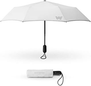 Weatherman Travel Umbrellas for Rain - Compact Umbrella Windproof - Small Mini Umbrella - Portable Pocket Umbrella - Auto Open Close Folding Foldable Car Umbrella - Backpack, Purse Rain Umbrellas,